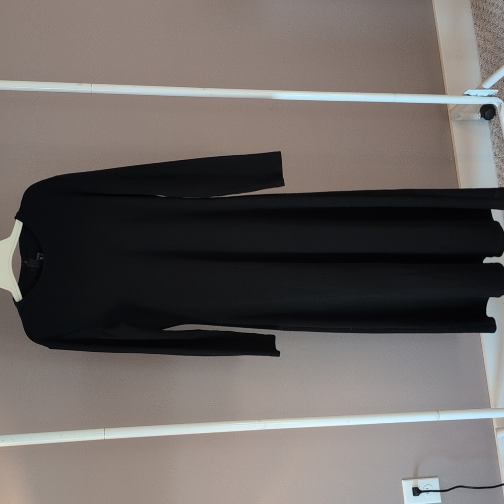 Ralph Lauren Collection Purple Label 100% Wool Long Sleeve Maxi Dress Vintage - Picture 9 of 14